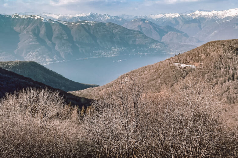 trekking panoramico sul Lago Maggiore