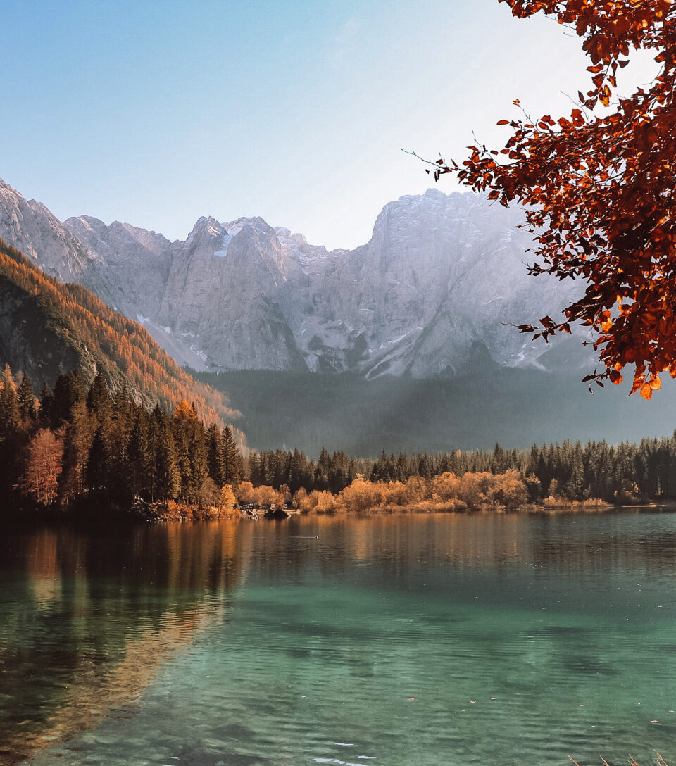 foliage ai laghi di fusine