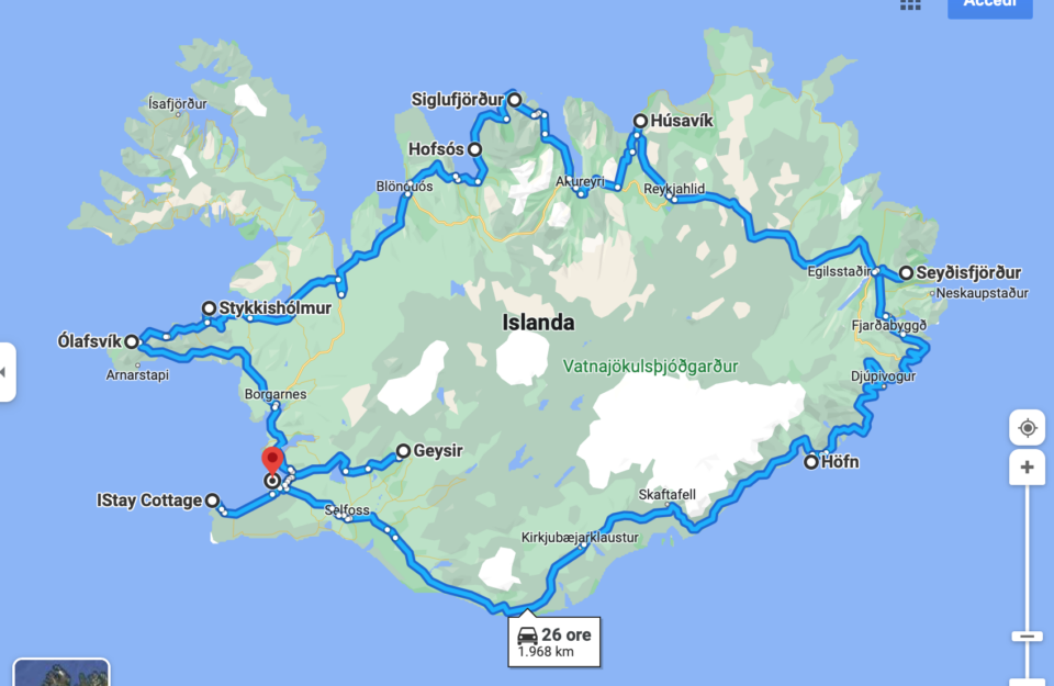 Islanda itinerario di due settimane