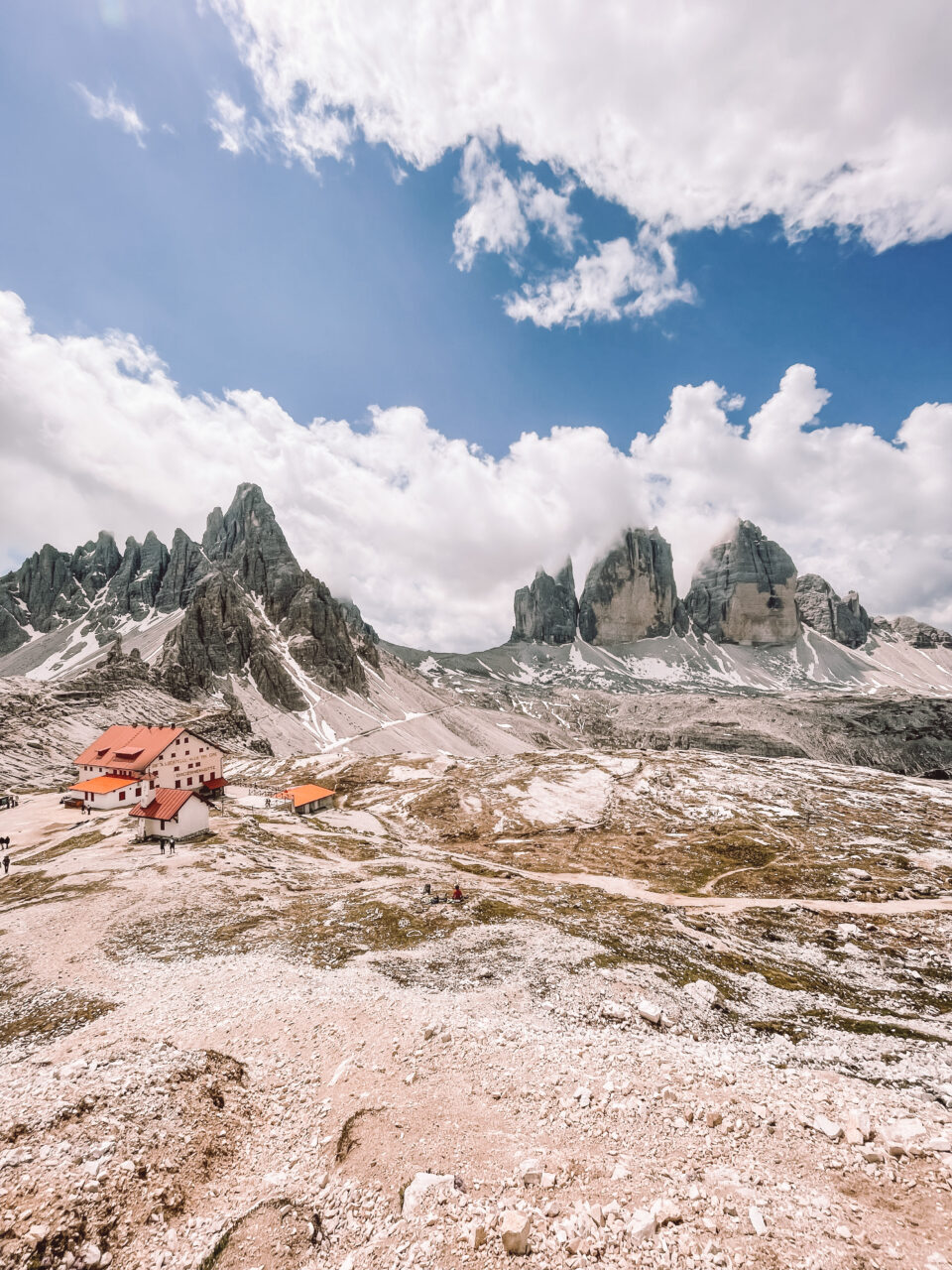 giro ad anello delle tre cime di lavaredo