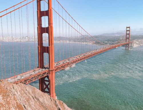 Golden Gate Bridge in bici