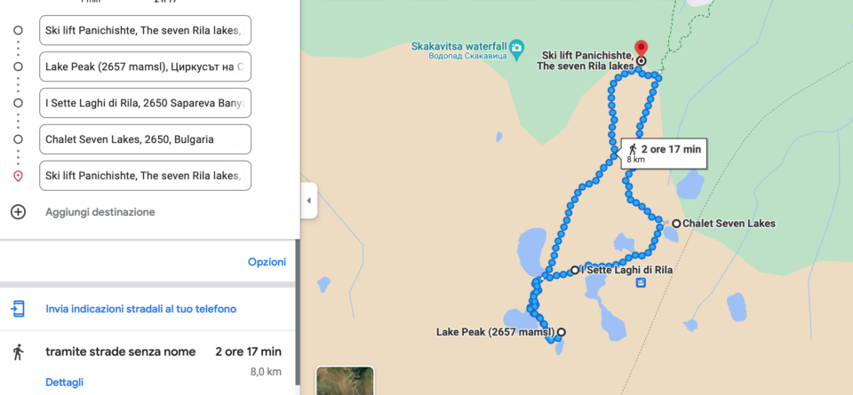 escursione ai laghi di Rila da Sofia 